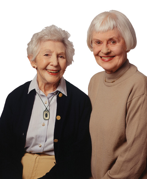 Two Ladies with Medical ALert